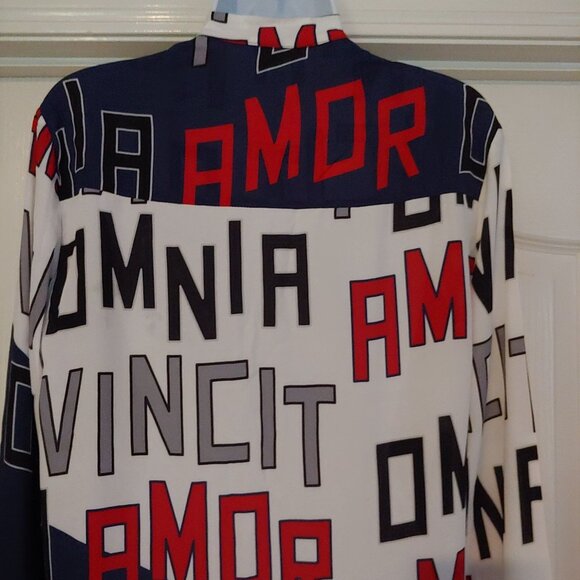 Pianura Studio Amor Vincit Omnia / Love Conquers All Long Sleeve Button Shirt 42 - Picture 7 of 13